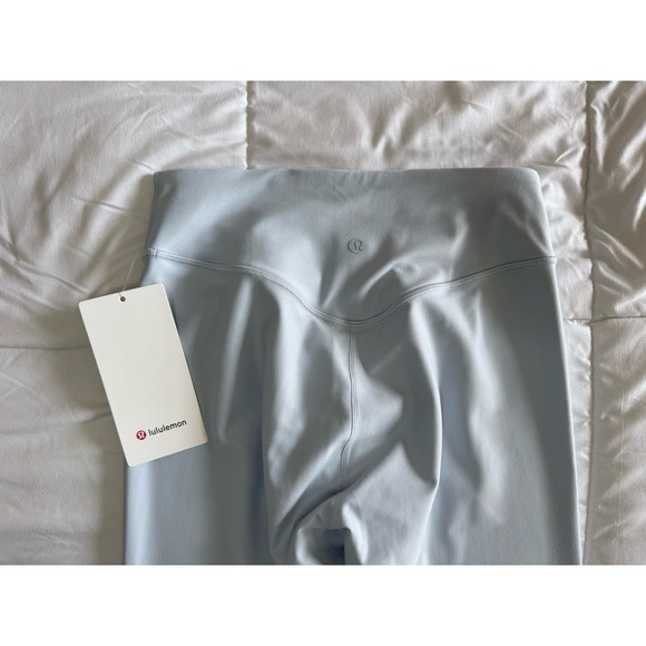 New Lululemon Wunder Under Size 8 Senseknit HR Tight 25" Starch Blue Compression - Picture 6 of 11